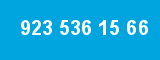 923 536 15 66